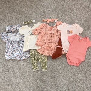 ⭐️ BUNDLE 0-3Month Babygirl Clothing